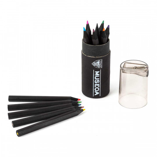 Imagen 2 de producto Crayons de couleurs + Taille-crayon de Athletic Club Museoa