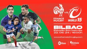 El rugby internacional vuelve en junio a San Mamés con un partido entre la selección francesa y un combinado mundial